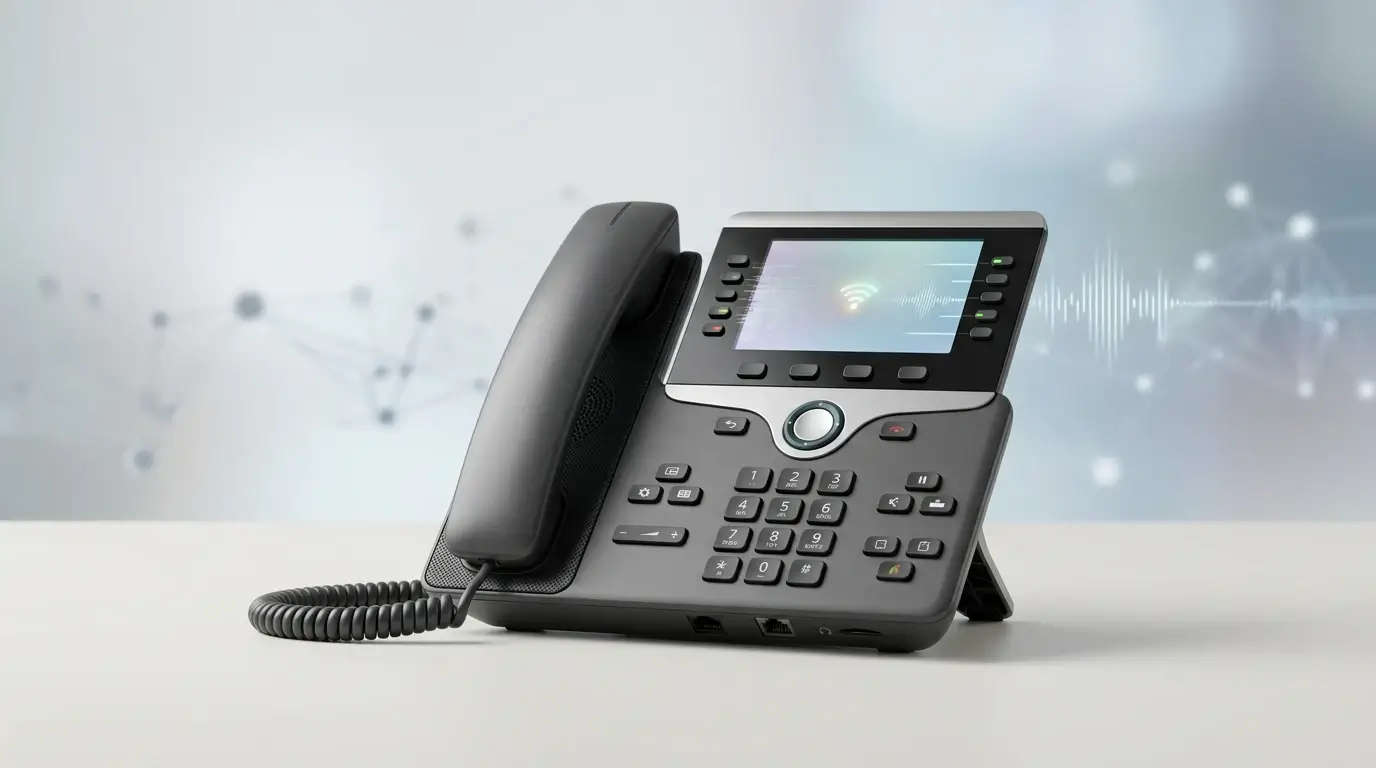 VoIP troubleshooting guide showing network optimization and communication issue resolution